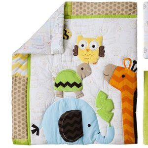 Jungle Stack Animal Comforter/ Quilt